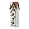Glitzhome® 24.25" Oversized Washed White 3-Tiered Solid Wood Villa Birdhouse
